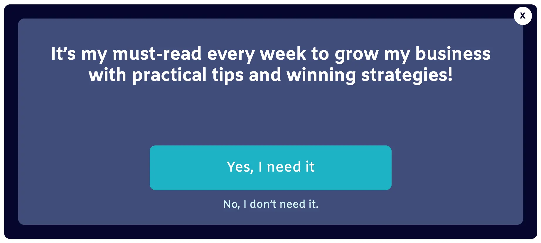 popup growth